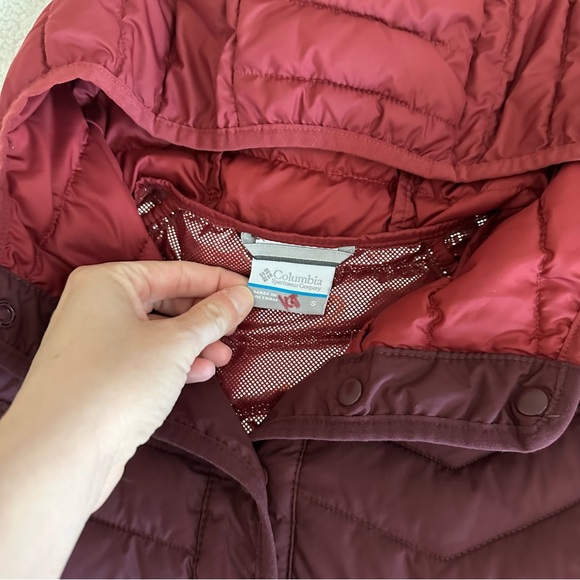 columbia women’s powder lite omni heat jacket small - Picture 4 of 6